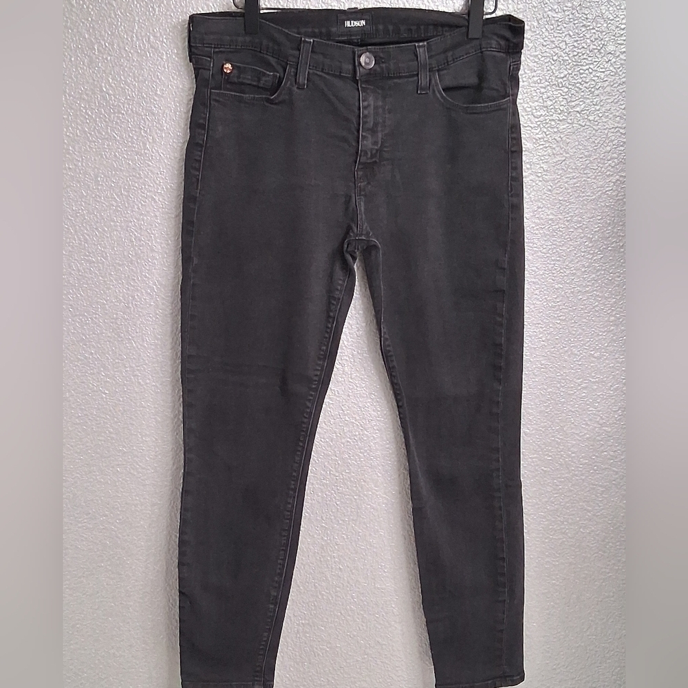 Hudson Black Skinny Jeans    Size 30